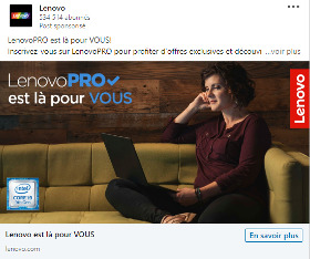 Les posts sponsorisés